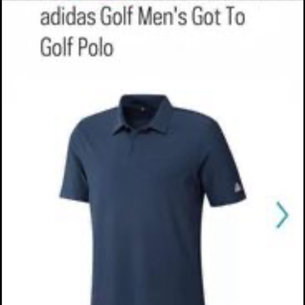 Mens golf shirt